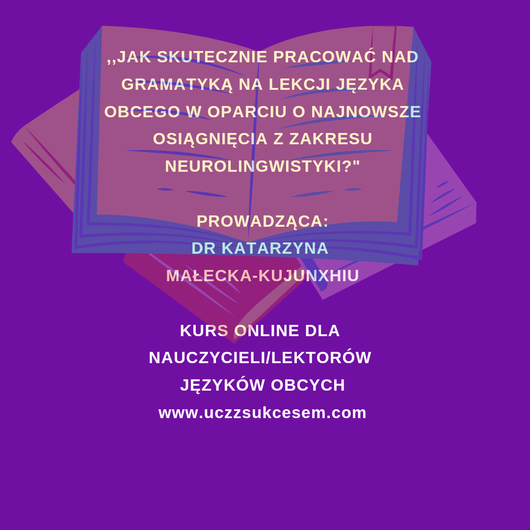 Kurs Online Jak Skutecznie PracowaĆ Nad GramatykĄ Na Lekcji JĘzyka Obcego W Oparciu O 9396